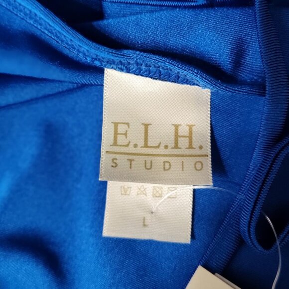 E.L.H. Studio women's royal blue prom type dress nwt - Picture 4 of 5
